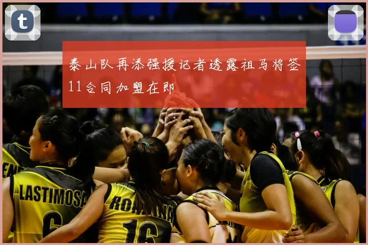 泰山队再添强援记者透露祖马将签11合同加盟在即